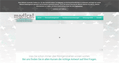 Desktop Screenshot of medical-solution-team.de